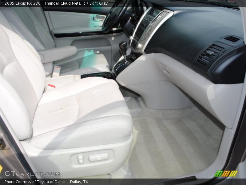 Thunder Cloud Metallic / Light Gray 2005 Lexus RX 330