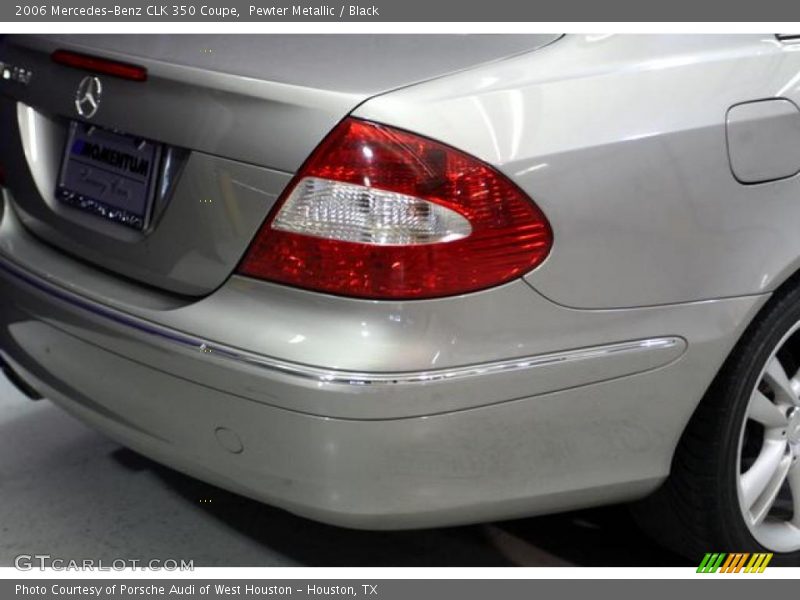 Pewter Metallic / Black 2006 Mercedes-Benz CLK 350 Coupe