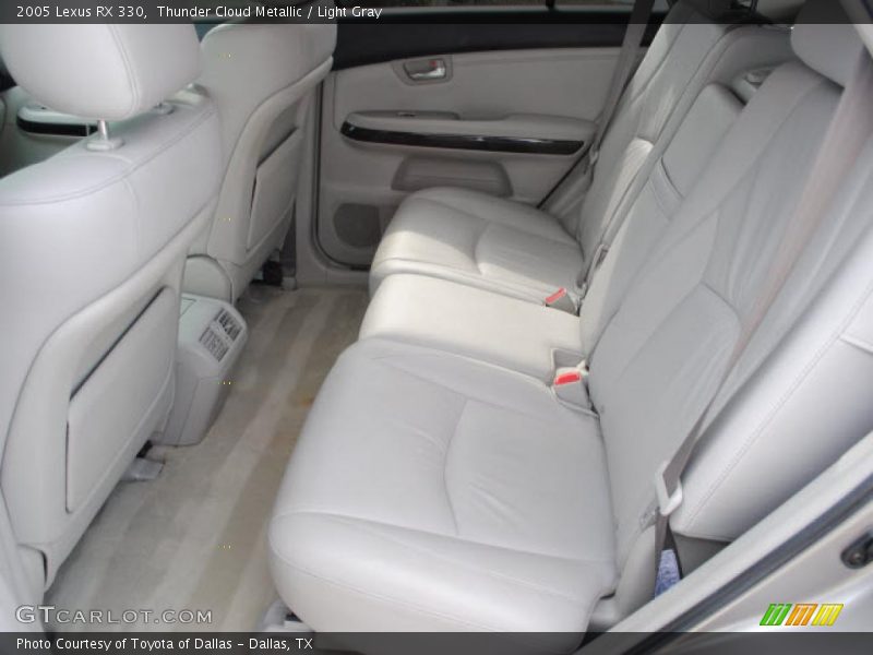 Thunder Cloud Metallic / Light Gray 2005 Lexus RX 330