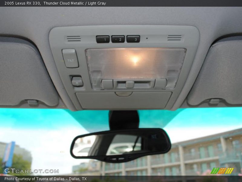 Thunder Cloud Metallic / Light Gray 2005 Lexus RX 330