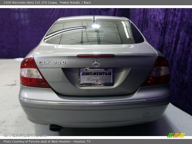 Pewter Metallic / Black 2006 Mercedes-Benz CLK 350 Coupe