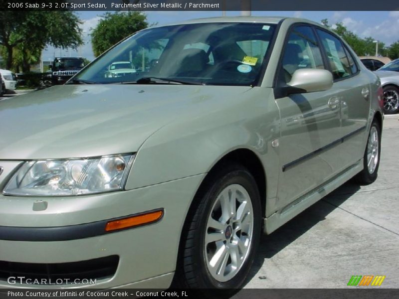Parchment Silver Metallic / Parchment 2006 Saab 9-3 2.0T Sport Sedan