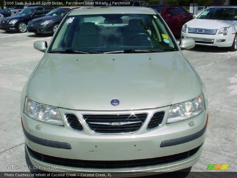 Parchment Silver Metallic / Parchment 2006 Saab 9-3 2.0T Sport Sedan