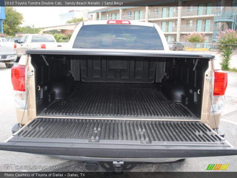 Sandy Beach Metallic / Sand Beige 2010 Toyota Tundra Double Cab