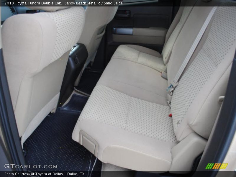 Sandy Beach Metallic / Sand Beige 2010 Toyota Tundra Double Cab