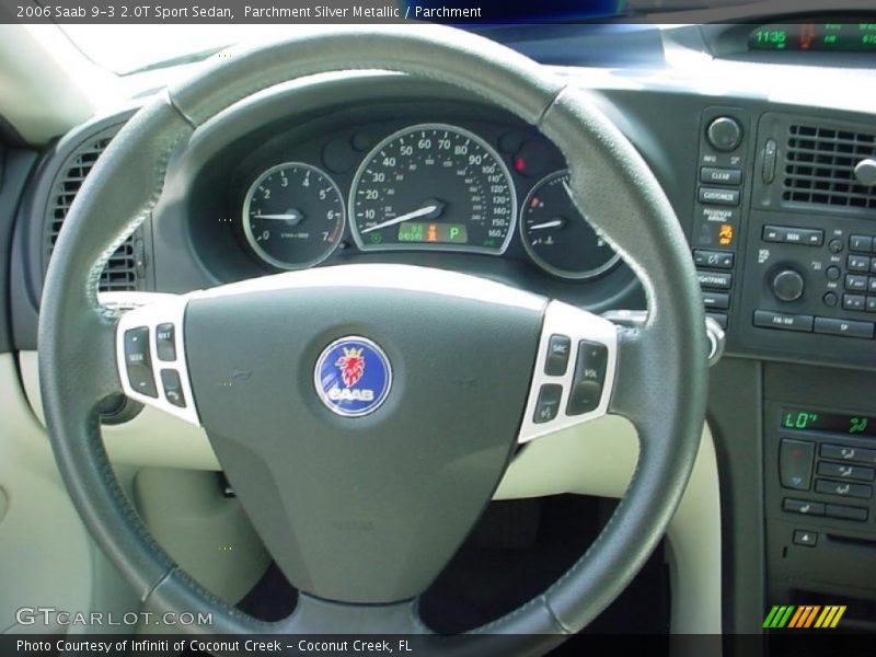 Parchment Silver Metallic / Parchment 2006 Saab 9-3 2.0T Sport Sedan
