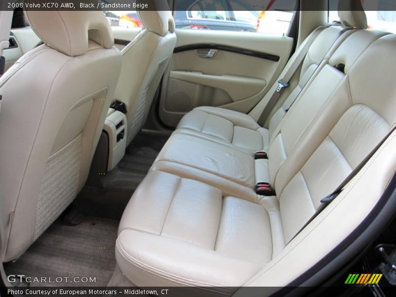 Black / Sandstone Beige 2008 Volvo XC70 AWD