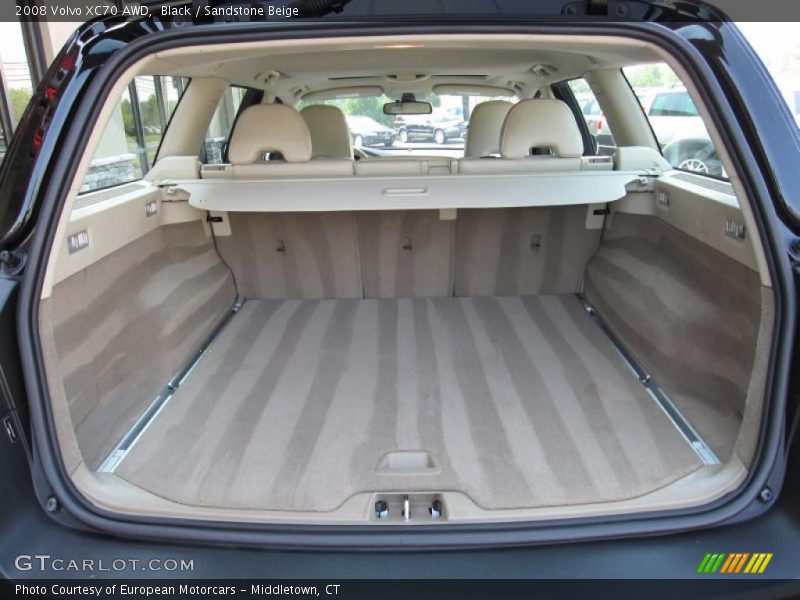 Black / Sandstone Beige 2008 Volvo XC70 AWD