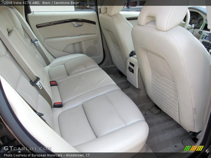 Black / Sandstone Beige 2008 Volvo XC70 AWD
