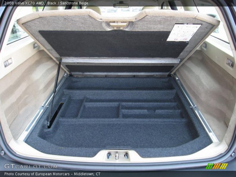Black / Sandstone Beige 2008 Volvo XC70 AWD
