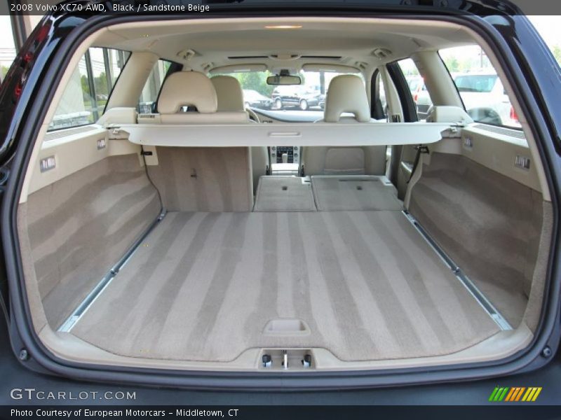 Black / Sandstone Beige 2008 Volvo XC70 AWD