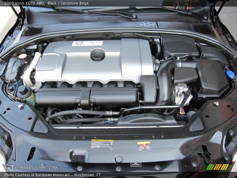 Black / Sandstone Beige 2008 Volvo XC70 AWD