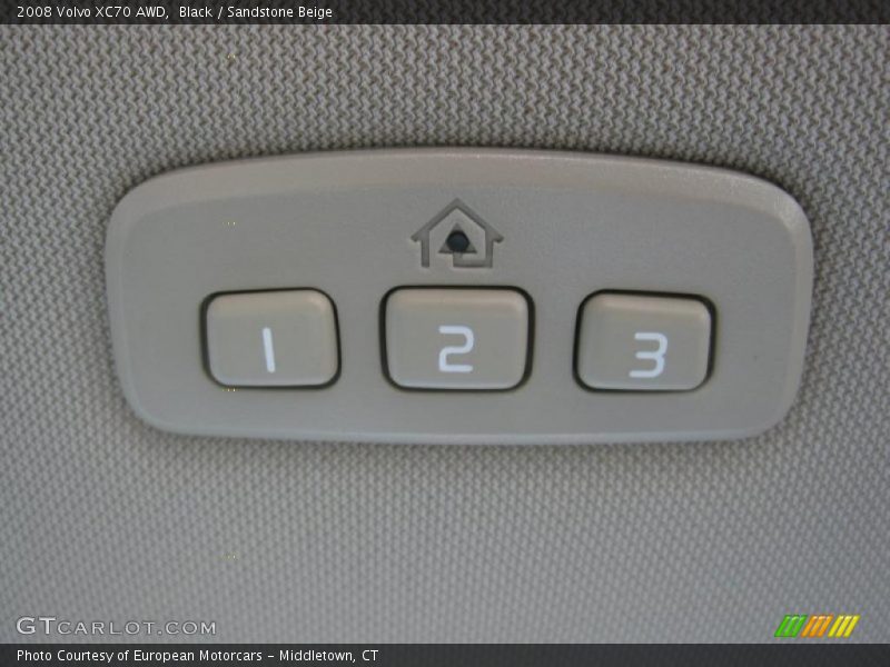 Black / Sandstone Beige 2008 Volvo XC70 AWD
