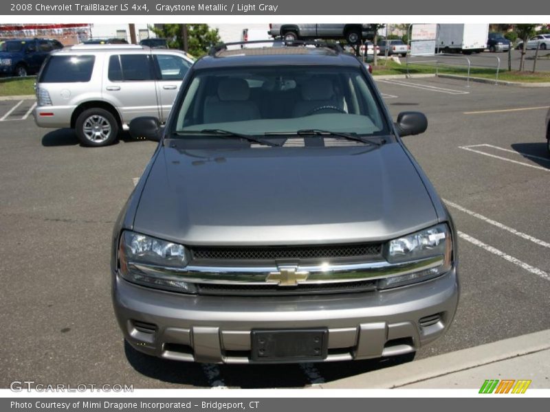 Graystone Metallic / Light Gray 2008 Chevrolet TrailBlazer LS 4x4