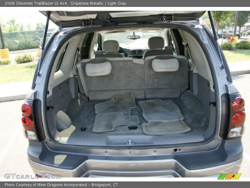 Graystone Metallic / Light Gray 2008 Chevrolet TrailBlazer LS 4x4