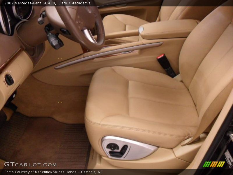 Black / Macadamia 2007 Mercedes-Benz GL 450