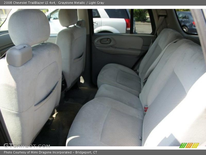Graystone Metallic / Light Gray 2008 Chevrolet TrailBlazer LS 4x4