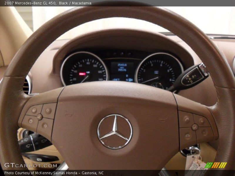 Black / Macadamia 2007 Mercedes-Benz GL 450