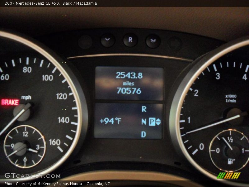 Black / Macadamia 2007 Mercedes-Benz GL 450