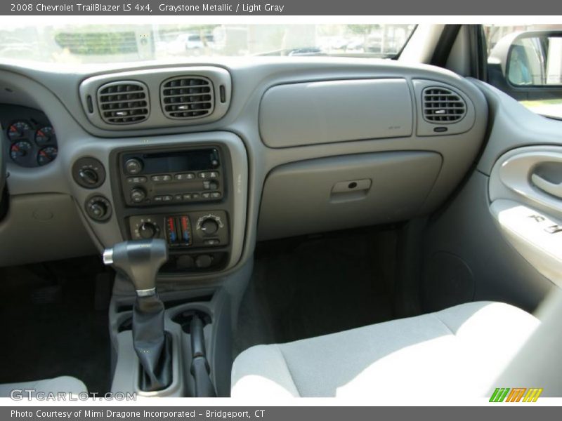 Graystone Metallic / Light Gray 2008 Chevrolet TrailBlazer LS 4x4