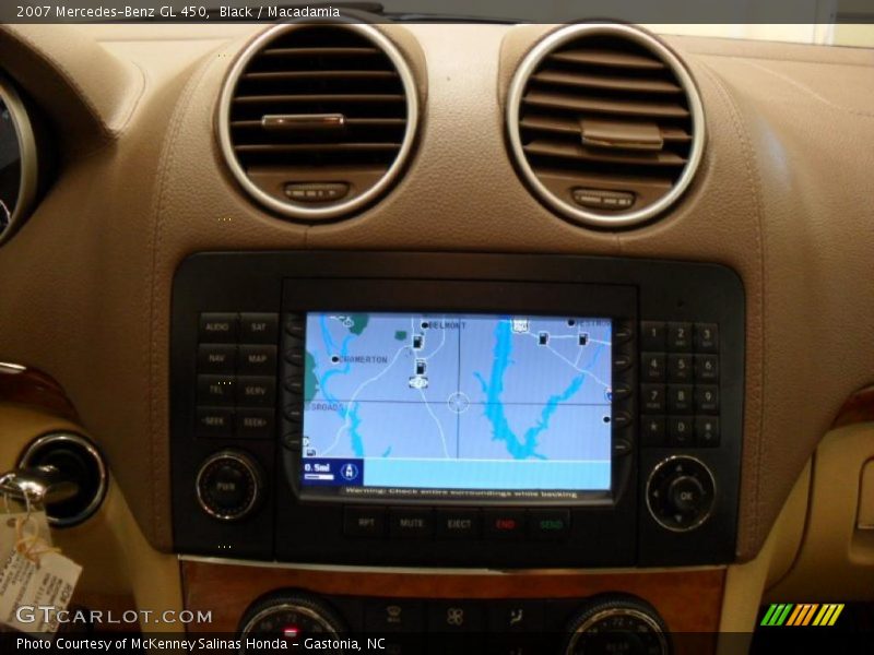 Black / Macadamia 2007 Mercedes-Benz GL 450