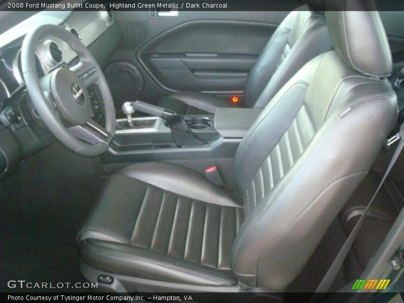 Highland Green Metallic / Dark Charcoal 2008 Ford Mustang Bullitt Coupe