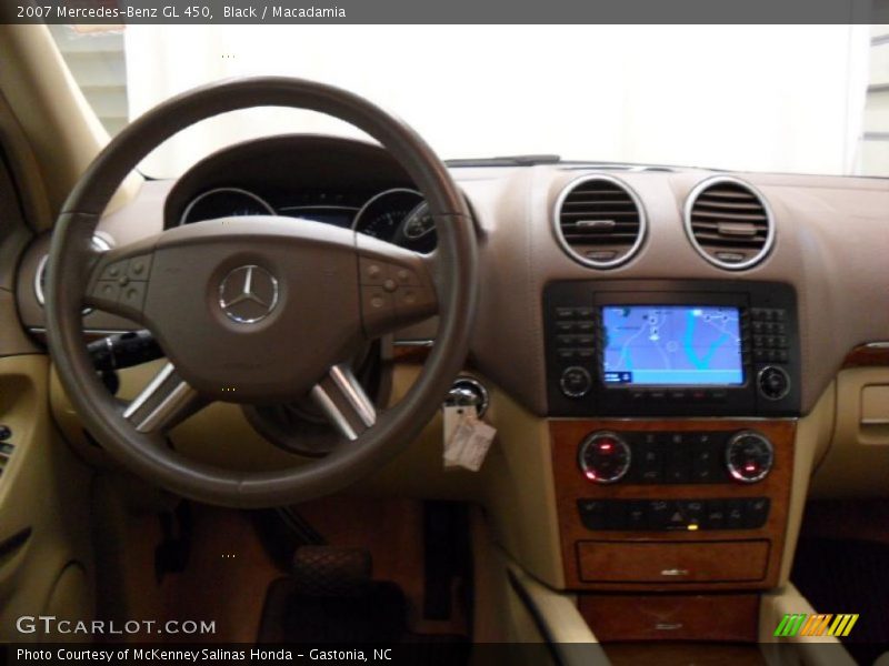 Black / Macadamia 2007 Mercedes-Benz GL 450