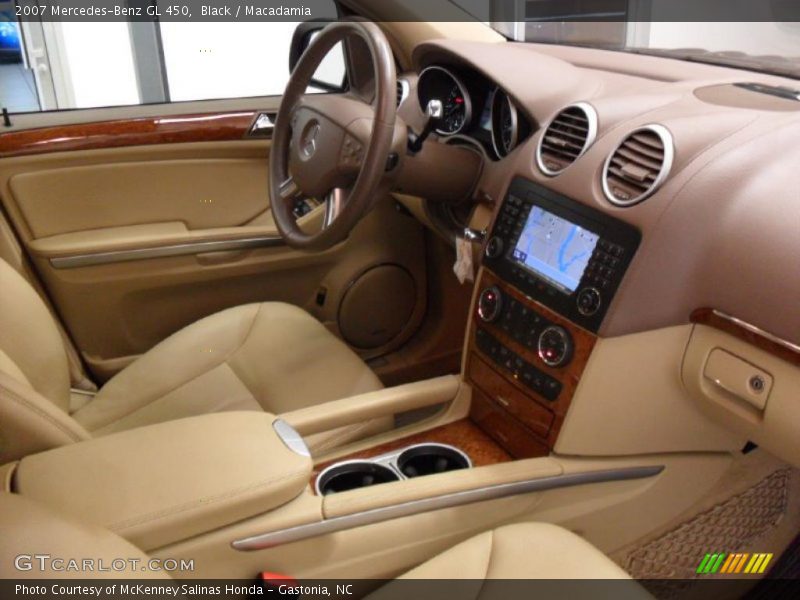 Black / Macadamia 2007 Mercedes-Benz GL 450