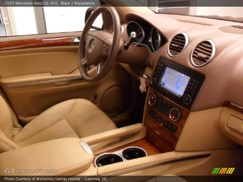 Black / Macadamia 2007 Mercedes-Benz GL 450