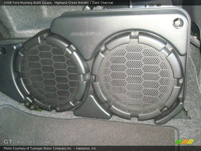 Highland Green Metallic / Dark Charcoal 2008 Ford Mustang Bullitt Coupe