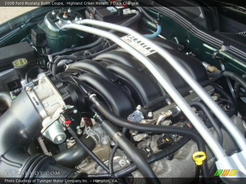 Highland Green Metallic / Dark Charcoal 2008 Ford Mustang Bullitt Coupe