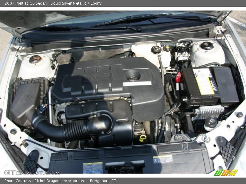 Liquid Silver Metallic / Ebony 2007 Pontiac G6 Sedan