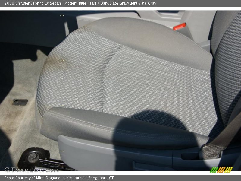 Modern Blue Pearl / Dark Slate Gray/Light Slate Gray 2008 Chrysler Sebring LX Sedan