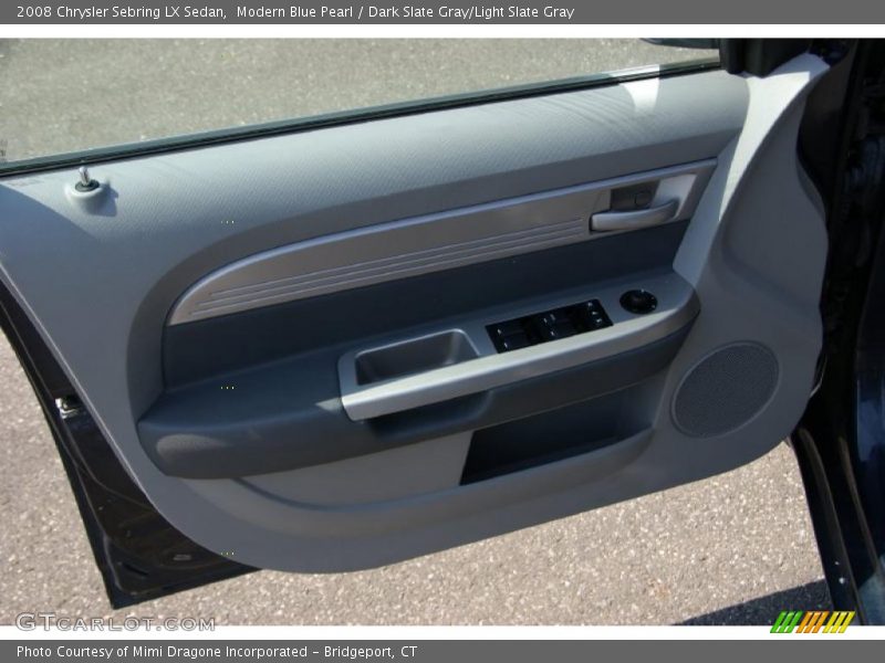 Modern Blue Pearl / Dark Slate Gray/Light Slate Gray 2008 Chrysler Sebring LX Sedan