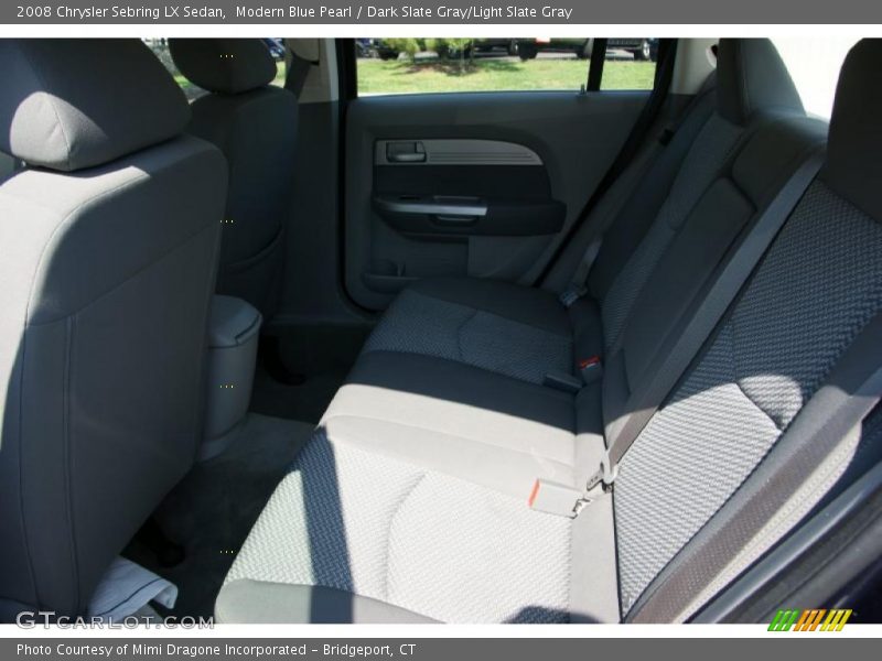 Modern Blue Pearl / Dark Slate Gray/Light Slate Gray 2008 Chrysler Sebring LX Sedan