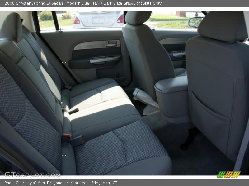 Modern Blue Pearl / Dark Slate Gray/Light Slate Gray 2008 Chrysler Sebring LX Sedan