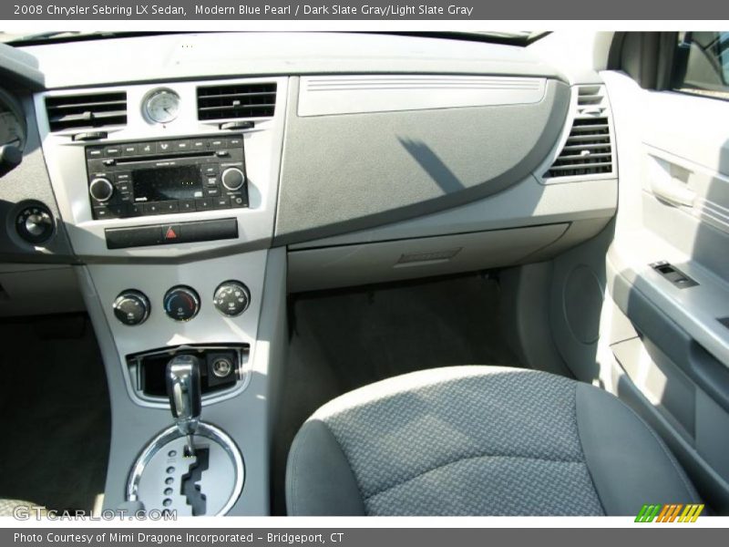 Modern Blue Pearl / Dark Slate Gray/Light Slate Gray 2008 Chrysler Sebring LX Sedan