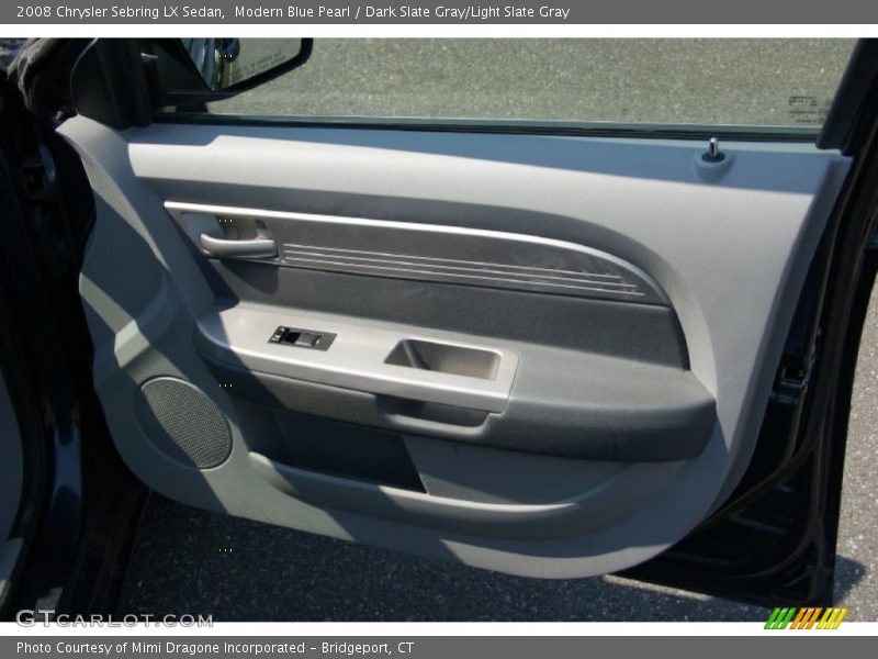 Modern Blue Pearl / Dark Slate Gray/Light Slate Gray 2008 Chrysler Sebring LX Sedan