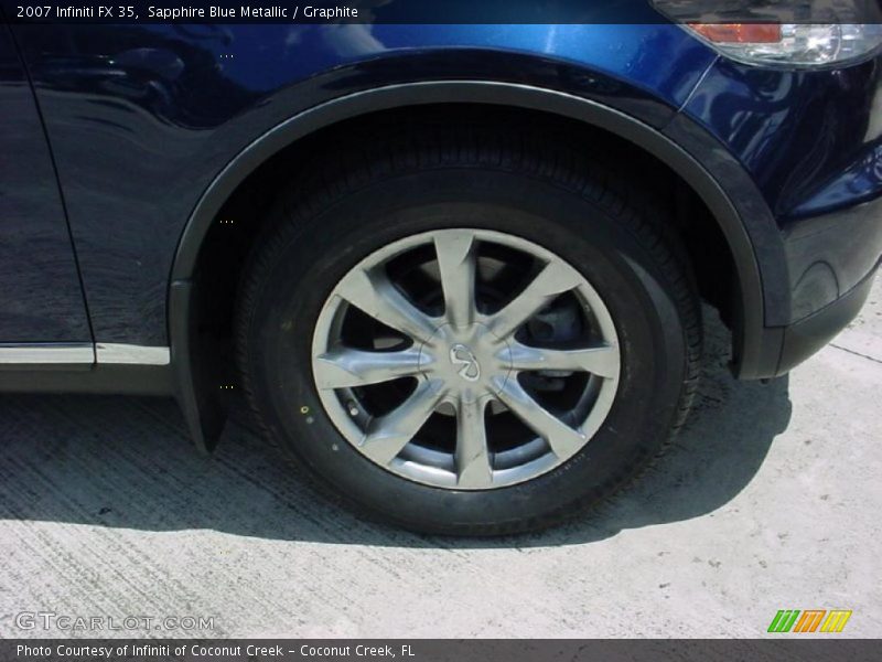 Sapphire Blue Metallic / Graphite 2007 Infiniti FX 35