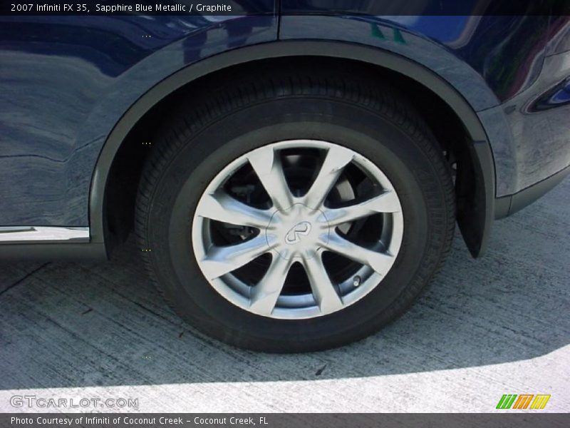Sapphire Blue Metallic / Graphite 2007 Infiniti FX 35