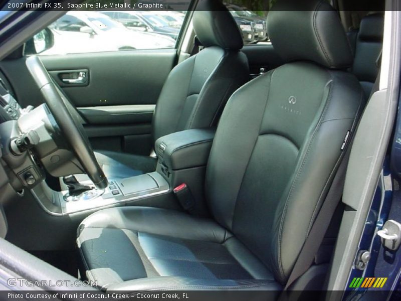 Sapphire Blue Metallic / Graphite 2007 Infiniti FX 35