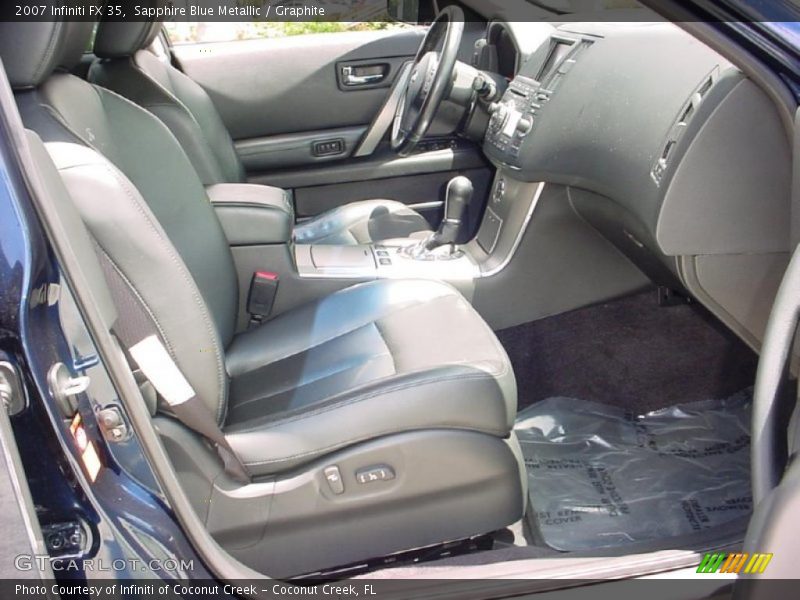 Sapphire Blue Metallic / Graphite 2007 Infiniti FX 35