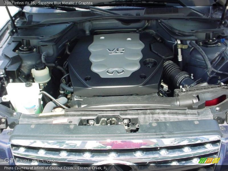 Sapphire Blue Metallic / Graphite 2007 Infiniti FX 35
