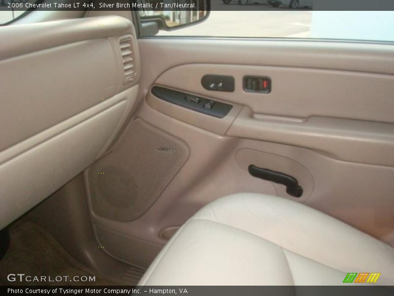 Silver Birch Metallic / Tan/Neutral 2006 Chevrolet Tahoe LT 4x4