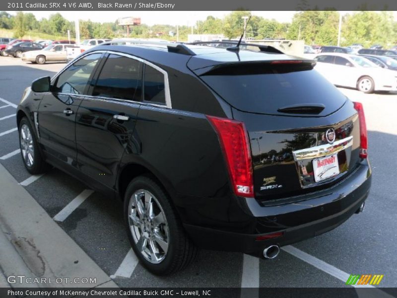 Black Raven / Shale/Ebony 2011 Cadillac SRX 4 V6 AWD