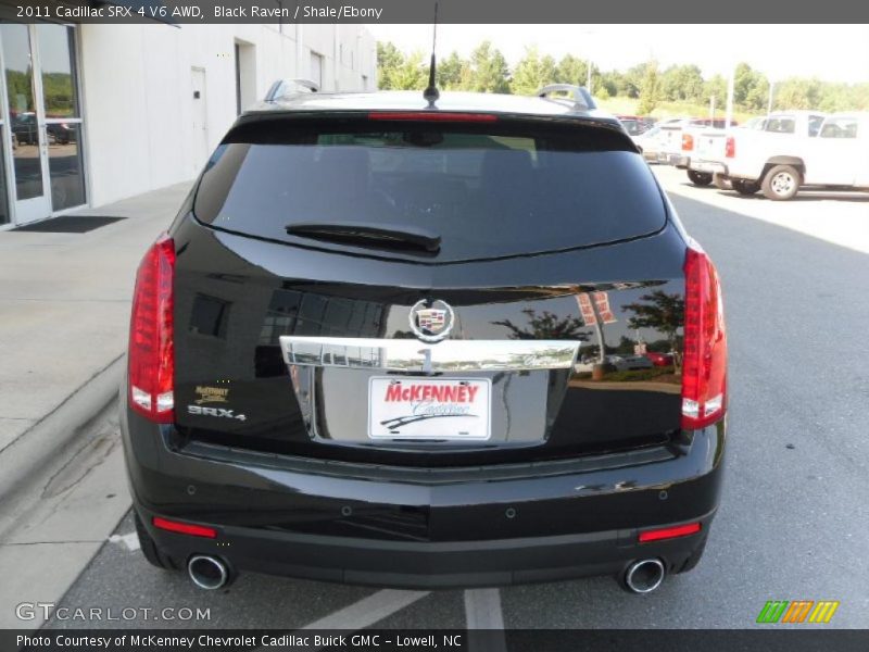 Black Raven / Shale/Ebony 2011 Cadillac SRX 4 V6 AWD