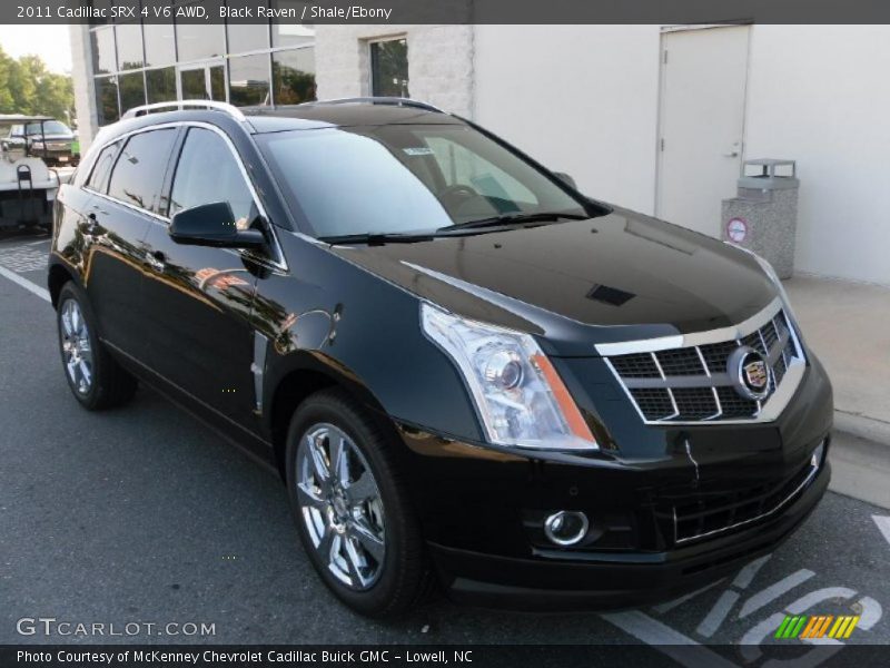 Black Raven / Shale/Ebony 2011 Cadillac SRX 4 V6 AWD