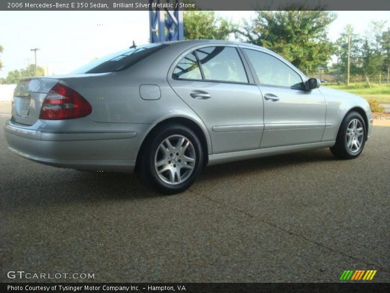Brilliant Silver Metallic / Stone 2006 Mercedes-Benz E 350 Sedan