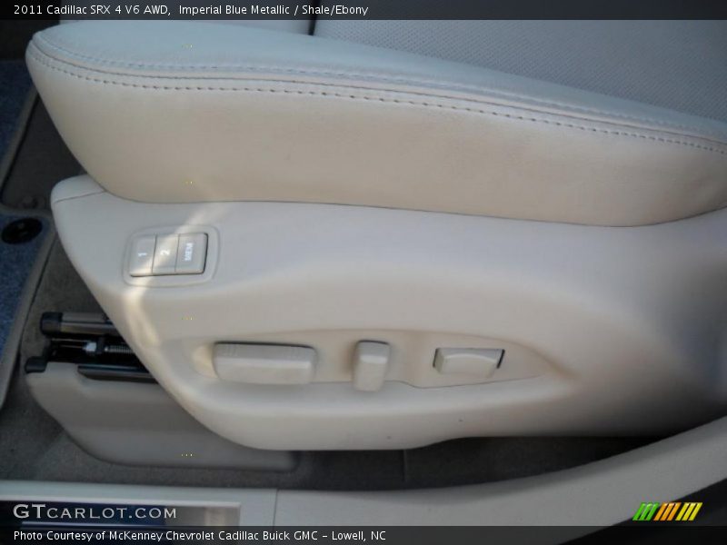 Imperial Blue Metallic / Shale/Ebony 2011 Cadillac SRX 4 V6 AWD