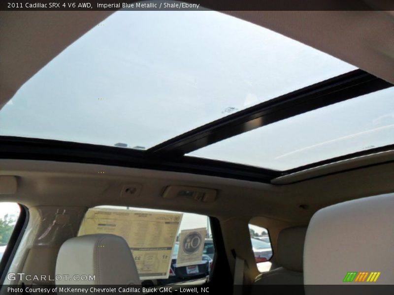 Imperial Blue Metallic / Shale/Ebony 2011 Cadillac SRX 4 V6 AWD